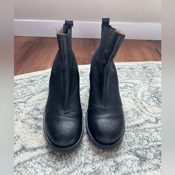 Buttero Women’s Italian Black Leather Ankle Boot size 8 EU 41 - Picture 4 of 15